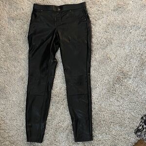 Hue Faux Leather Leggings